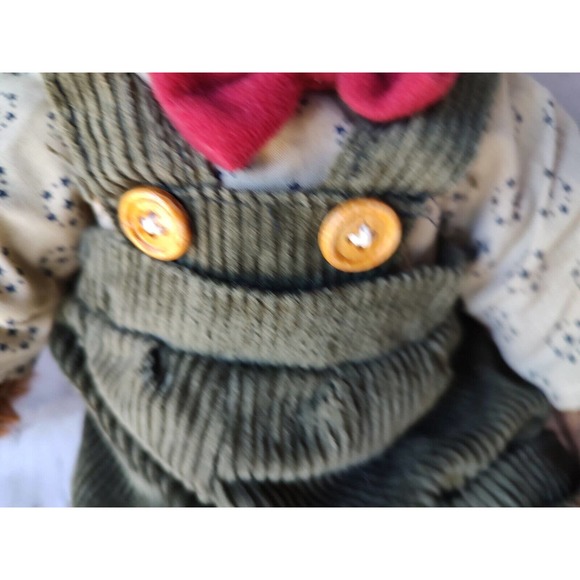 TC Dawson By Fiesta Bear Plush Stuffed Animal Jointed 12" Tall EUC - Picture 4 of 9